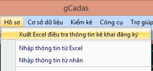 Giáo trình tập huấn sử dụng gCadas_phần mềm hỗ trợ thành lập BĐĐC, đăng ký cấp GCNQSDĐ, xây dựng CSDL địa chính và Thống kê - kiểm kê đất đai