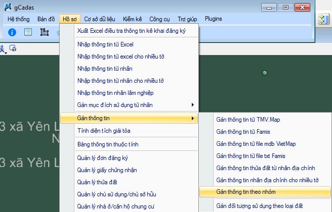 Giáo trình tập huấn sử dụng gCadas_phần mềm hỗ trợ thành lập BĐĐC, đăng ký cấp GCNQSDĐ, xây dựng CSDL địa chính và Thống kê - kiểm kê đất đai