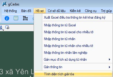 Giáo trình tập huấn sử dụng gCadas_phần mềm hỗ trợ thành lập BĐĐC, đăng ký cấp GCNQSDĐ, xây dựng CSDL địa chính và Thống kê - kiểm kê đất đai