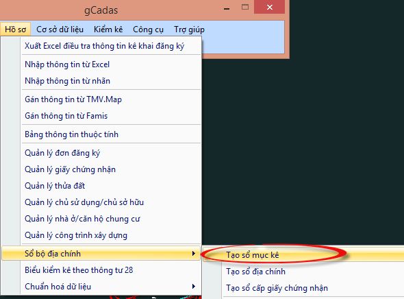 Giáo trình tập huấn sử dụng gCadas_phần mềm hỗ trợ thành lập BĐĐC, đăng ký cấp GCNQSDĐ, xây dựng CSDL địa chính và Thống kê - kiểm kê đất đai