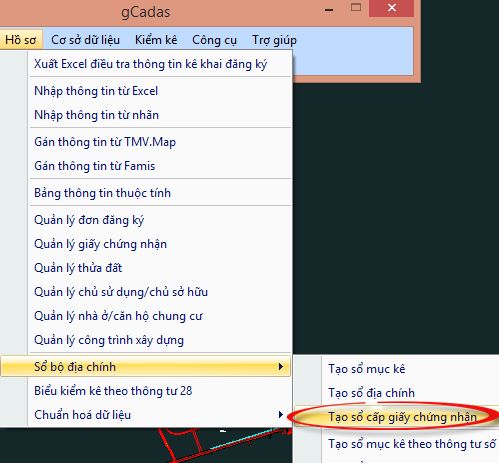Giáo trình tập huấn sử dụng gCadas_phần mềm hỗ trợ thành lập BĐĐC, đăng ký cấp GCNQSDĐ, xây dựng CSDL địa chính và Thống kê - kiểm kê đất đai