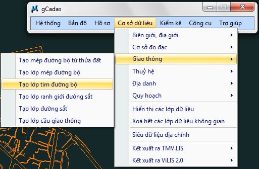 Giáo trình tập huấn sử dụng gCadas_phần mềm hỗ trợ thành lập BĐĐC, đăng ký cấp GCNQSDĐ, xây dựng CSDL địa chính và Thống kê - kiểm kê đất đai