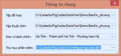 Giáo trình tập huấn sử dụng gCadas_phần mềm hỗ trợ thành lập BĐĐC, đăng ký cấp GCNQSDĐ, xây dựng CSDL địa chính và Thống kê - kiểm kê đất đai