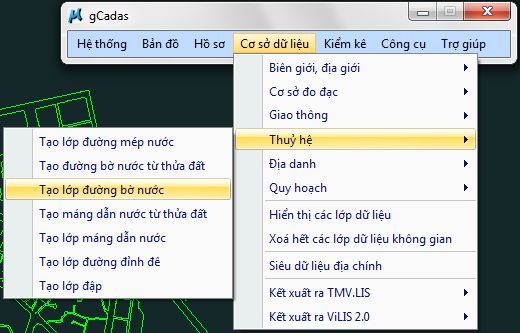 Giáo trình tập huấn sử dụng gCadas_phần mềm hỗ trợ thành lập BĐĐC, đăng ký cấp GCNQSDĐ, xây dựng CSDL địa chính và Thống kê - kiểm kê đất đai