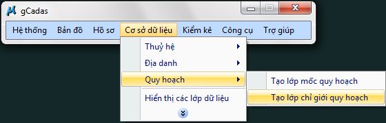 Giáo trình tập huấn sử dụng gCadas_phần mềm hỗ trợ thành lập BĐĐC, đăng ký cấp GCNQSDĐ, xây dựng CSDL địa chính và Thống kê - kiểm kê đất đai