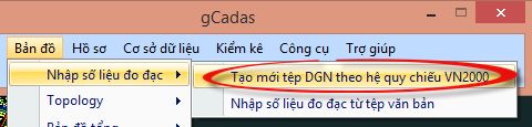 Giáo trình tập huấn sử dụng gCadas_phần mềm hỗ trợ thành lập BĐĐC, đăng ký cấp GCNQSDĐ, xây dựng CSDL địa chính và Thống kê - kiểm kê đất đai