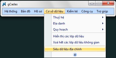 Giáo trình tập huấn sử dụng gCadas_phần mềm hỗ trợ thành lập BĐĐC, đăng ký cấp GCNQSDĐ, xây dựng CSDL địa chính và Thống kê - kiểm kê đất đai