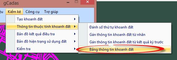 Giáo trình tập huấn sử dụng gCadas_phần mềm hỗ trợ thành lập BĐĐC, đăng ký cấp GCNQSDĐ, xây dựng CSDL địa chính và Thống kê - kiểm kê đất đai
