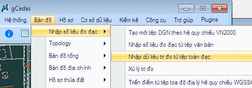 Giáo trình tập huấn sử dụng gCadas_phần mềm hỗ trợ thành lập BĐĐC, đăng ký cấp GCNQSDĐ, xây dựng CSDL địa chính và Thống kê - kiểm kê đất đai