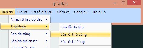 Giáo trình tập huấn sử dụng gCadas_phần mềm hỗ trợ thành lập BĐĐC, đăng ký cấp GCNQSDĐ, xây dựng CSDL địa chính và Thống kê - kiểm kê đất đai
