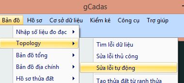 Giáo trình tập huấn sử dụng gCadas_phần mềm hỗ trợ thành lập BĐĐC, đăng ký cấp GCNQSDĐ, xây dựng CSDL địa chính và Thống kê - kiểm kê đất đai
