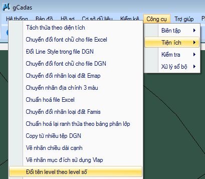 Giáo trình tập huấn sử dụng gCadas_phần mềm hỗ trợ thành lập BĐĐC, đăng ký cấp GCNQSDĐ, xây dựng CSDL địa chính và Thống kê - kiểm kê đất đai