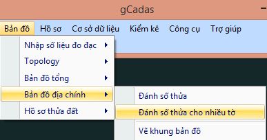 Giáo trình tập huấn sử dụng gCadas_phần mềm hỗ trợ thành lập BĐĐC, đăng ký cấp GCNQSDĐ, xây dựng CSDL địa chính và Thống kê - kiểm kê đất đai
