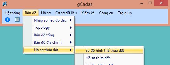 Giáo trình tập huấn sử dụng gCadas_phần mềm hỗ trợ thành lập BĐĐC, đăng ký cấp GCNQSDĐ, xây dựng CSDL địa chính và Thống kê - kiểm kê đất đai