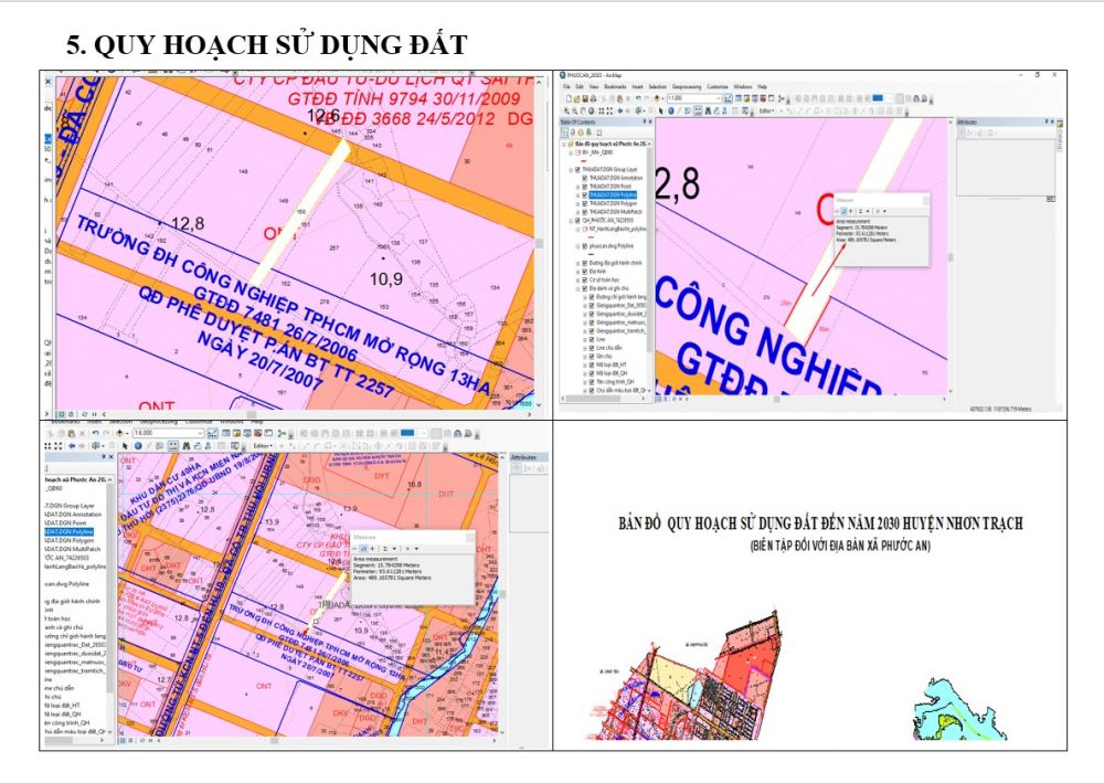 THÔNG TIN CHECK QUY HOẠCH GỒM NỘI DUNG GÌ