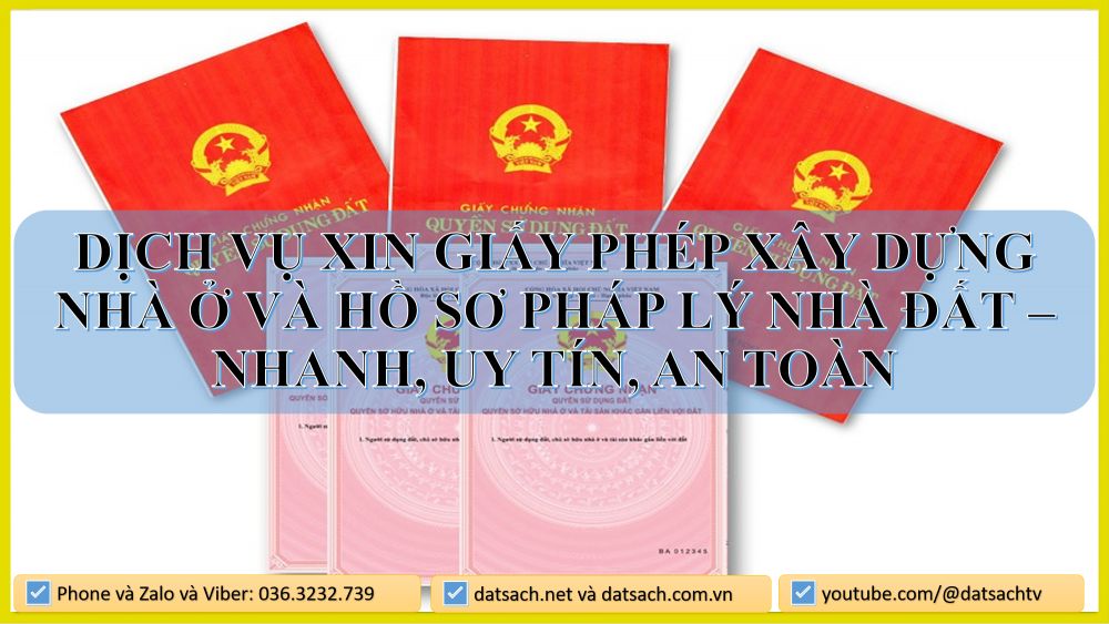 🏠 DỊCH VỤ XIN GIẤY PHÉP XÂY DỰNG NHÀ Ở VÀ HỒ SƠ PHÁP LÝ NHÀ ĐẤT – NHANH, UY TÍN, AN TOÀN