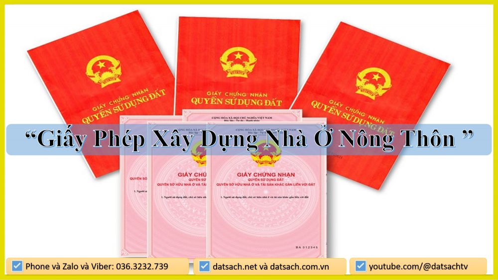 Giấy Phép Xây Dựng Nhà Ở Nông Thôn