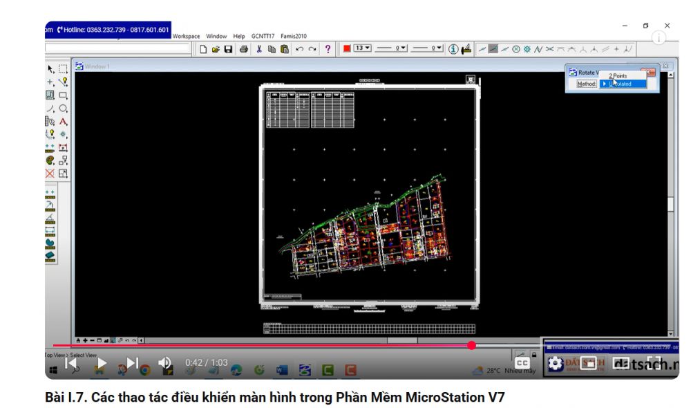 1.7. Các thao tác điều khiển màn hình.