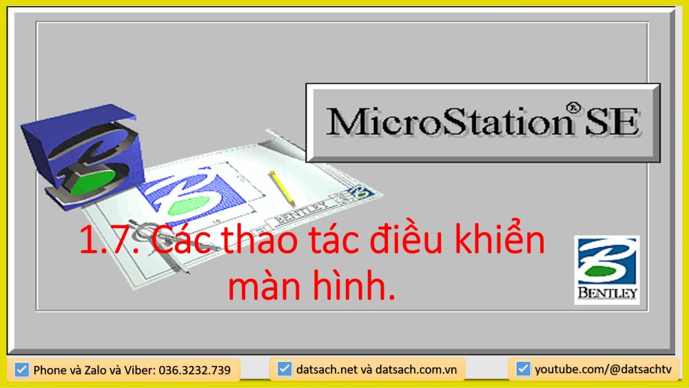 1.7. Các thao tác điều khiển màn hình.