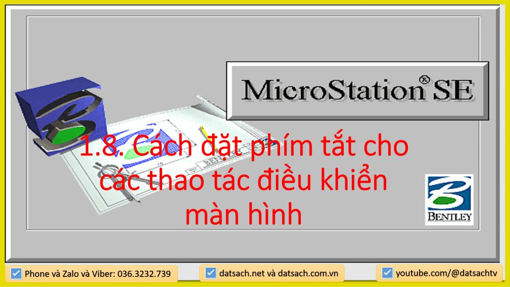 1.8. Cách đặt phím tắt cho các thao tác điều khiển màn hình