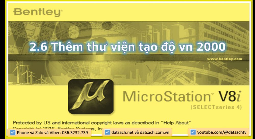 2.6 Thêm thư viện tạo độ vn 2000