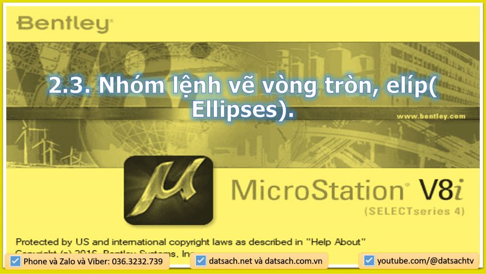 2.3	. Nhóm lệnh vẽ vòng tròn, elíp( Ellipses).