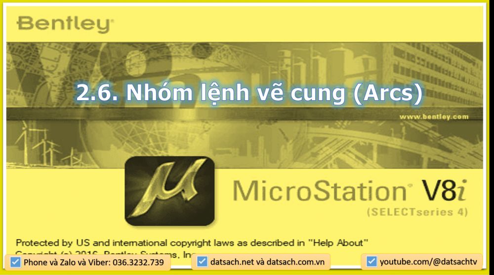 2.6. Nhóm lệnh vẽ cung (Arcs)