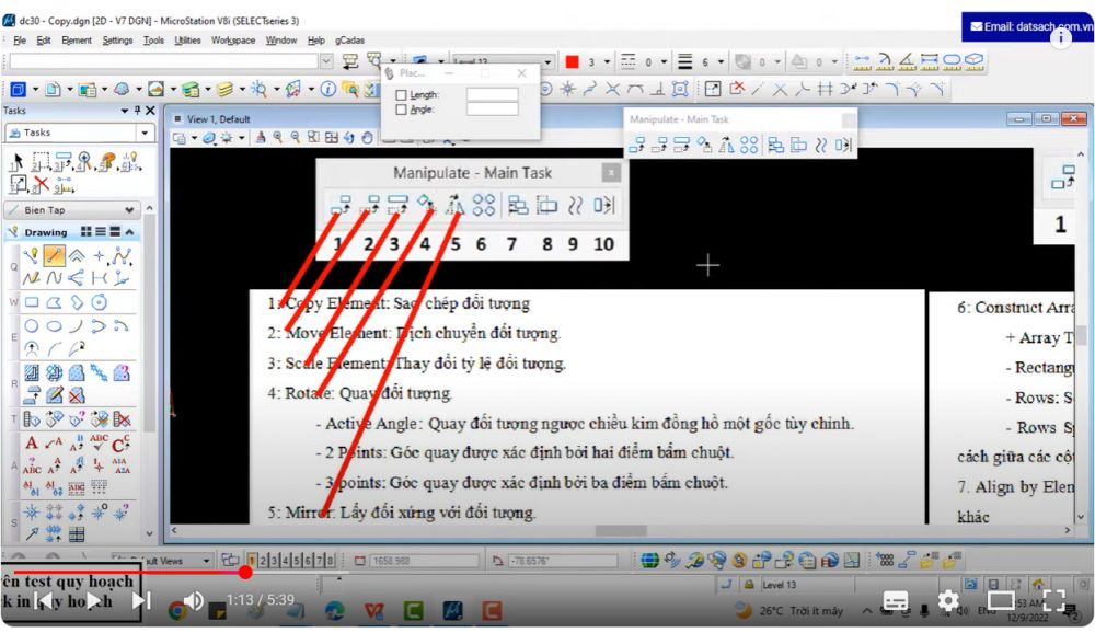 3.1. Nhóm lệnh sao chép, dịch chuyển đối tượng 5 3.1. Nhóm lệnh sao chép, dịch chuyển đối tượng