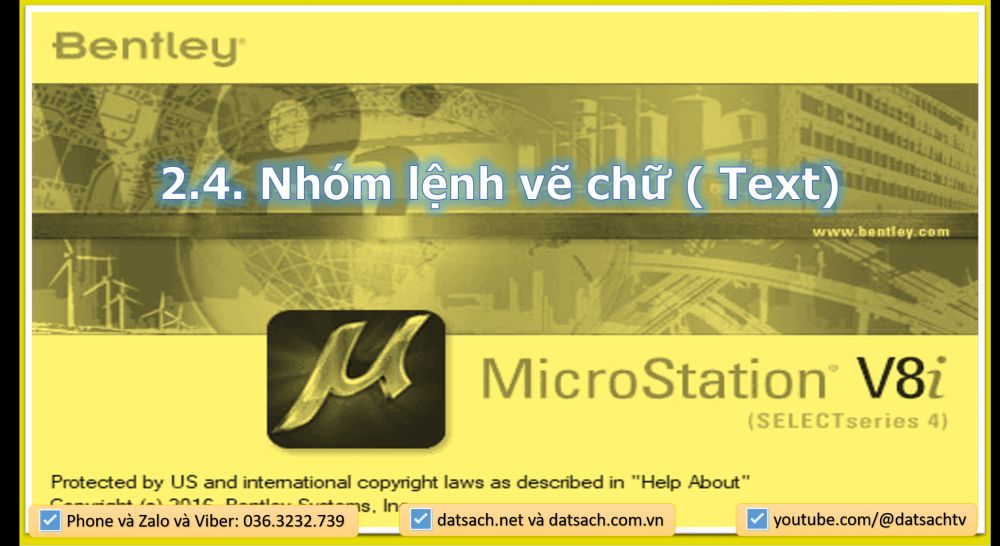 2.4. Nhóm lệnh vẽ chữ ( Text)