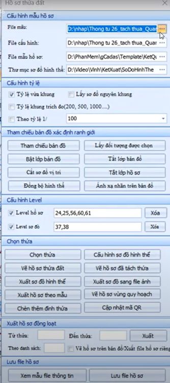 Xuất Hồ Sơ Kỹ Thuật_Tách thửa theo yêu cầu của khách hàng Mẫu TT 26 3 Xuất Hồ Sơ Kỹ Thuật_Tách thửa theo yêu cầu của khách hàng Mẫu TT 26
