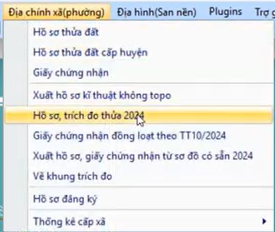 Xuất Hồ Sơ Kỹ Thuật_Tách thửa cho nhiều thửa theo Mẫu chế TT 26 2 Xuất Hồ Sơ Kỹ Thuật_Tách thửa cho nhiều thửa theo Mẫu chế TT 26