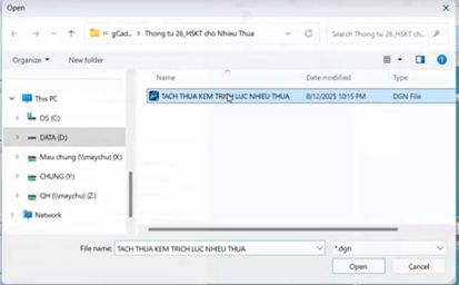 Xuất Hồ Sơ Kỹ Thuật_Tách thửa cho nhiều thửa theo Mẫu chế TT 26 4 Xuất Hồ Sơ Kỹ Thuật_Tách thửa cho nhiều thửa theo Mẫu chế TT 26