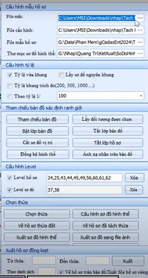 Xuất Hồ Sơ Kỹ Thuật_Trích Lục Thửa Đất TX Buôn Hồ