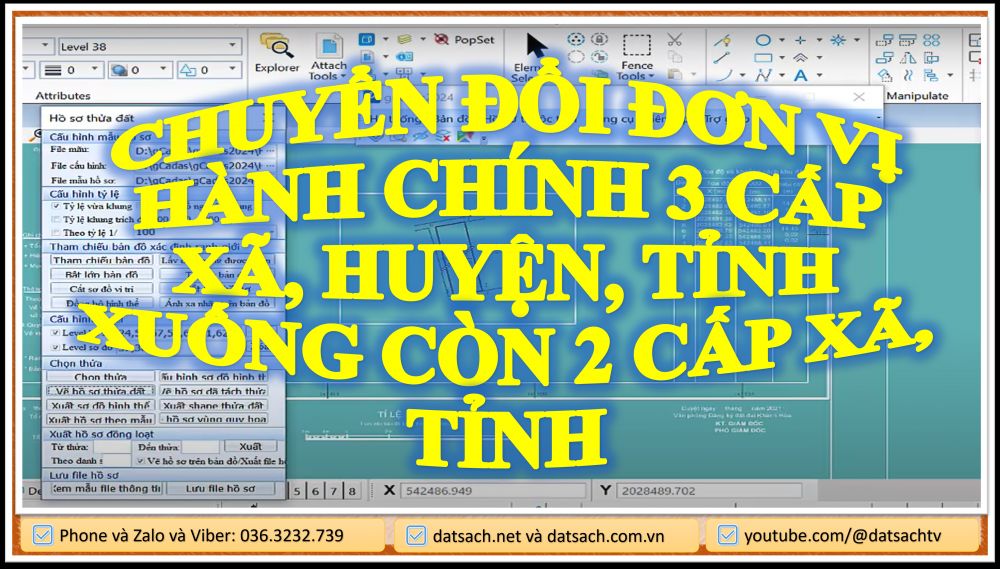 CHUYỂN ĐỔI ĐƠN VỊ HÀNH CHÍNH 3 CẤP XÃ, HUYỆN, TỈNH XUỐNG CÒN 2 CẤP XÃ, TỈNH