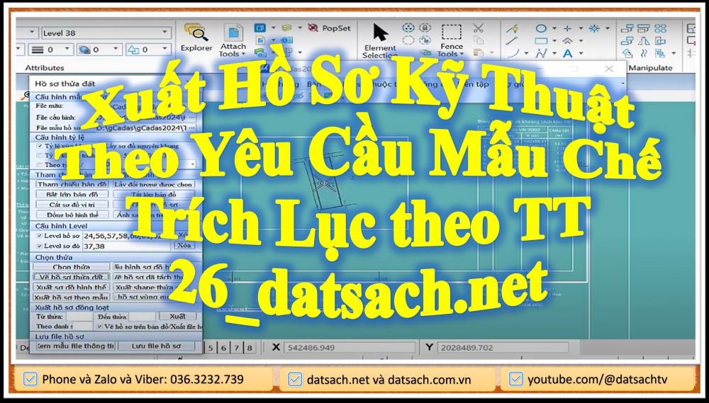 Xuất Hồ Sơ Kỹ Thuật Theo Yêu Cầu Mẫu Chế Trích Lục theo TT 26_datsach.net 1 Xuất Hồ Sơ Kỹ Thuật Theo Yêu Cầu Mẫu Chế Trích Lục theo TT 26_datsach.net