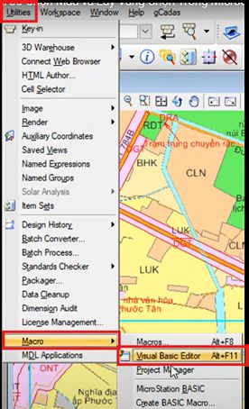 Ứng Dụng Tool MarCo Chọn Màu và Lấy Vùng Chọn Trong MicroStaion