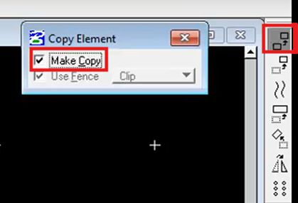 Copy Tại Chỗ hay Copy Giữ Nguyên Vị Trí trong MicroStaion SE (V7) 4 Copy Tại Chỗ hay Copy Giữ Nguyên Vị Trí trong MicroStaion SE (V7)