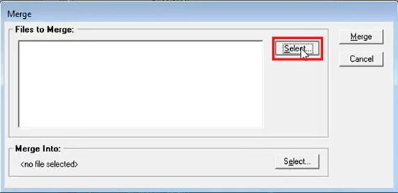 Nối (gôm) nhiều file vào một file Tổng trong MicroStaion SE (V7)