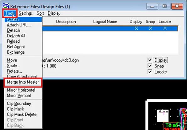 Ghép file Địa chính với Nhau trong MicroStaion SE (V7) 5 Ghép file Địa chính với Nhau trong MicroStaion SE (V7)