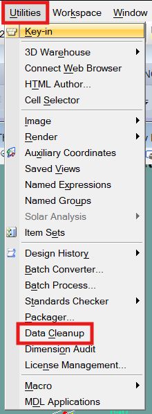 Xoá Trùng Đè Các Đối Tượng Trùng Đè Nhau Microstation V8i 2 Xoá Trùng Đè Các Đối Tượng Trùng Đè Nhau Microstation V8i