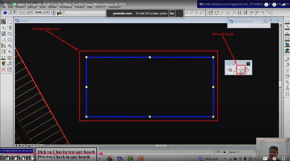 Hiển Thị Tọa Độ, Xuất Tọa Độ, Nhập Tọa Độ Trong MicsroStaion SE (V7) 5 Hiển Thị Tọa Độ, Xuất Tọa Độ, Nhập Tọa Độ Trong MicsroStaion SE (V7)