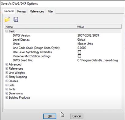 Chuyển MicroStation Thủ Công và Tự Động Đồng Loạt sang AuCad