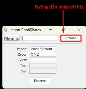 Cách Lấy Tọa Độ Nhanh Nhất, Để Phục Vụ Làm Phiếu Kiểm Tra Tọa Độ MicroStaion V8i