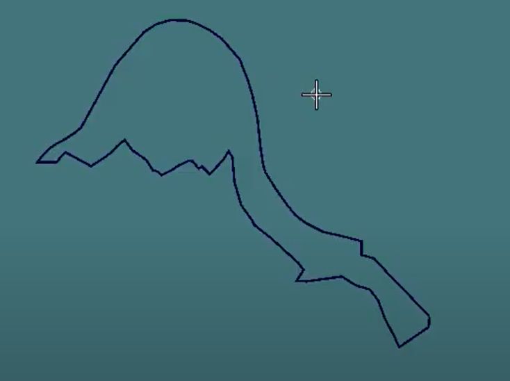 A blue outline of a mountainAI-generated content may be incorrect.