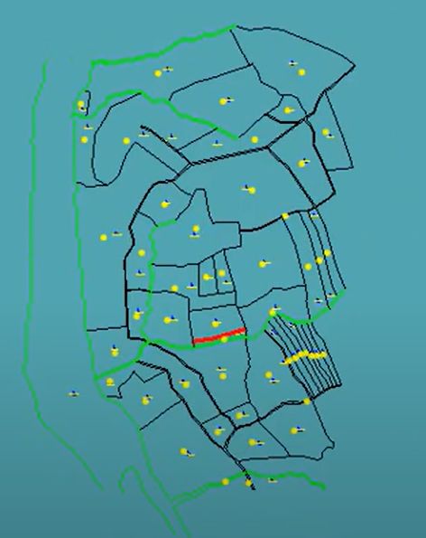 CÔNG CỤ_Tạo Đường Bao Thửa trong ứng dụng gCadas 4 A map of a person's faceAI-generated content may be incorrect.