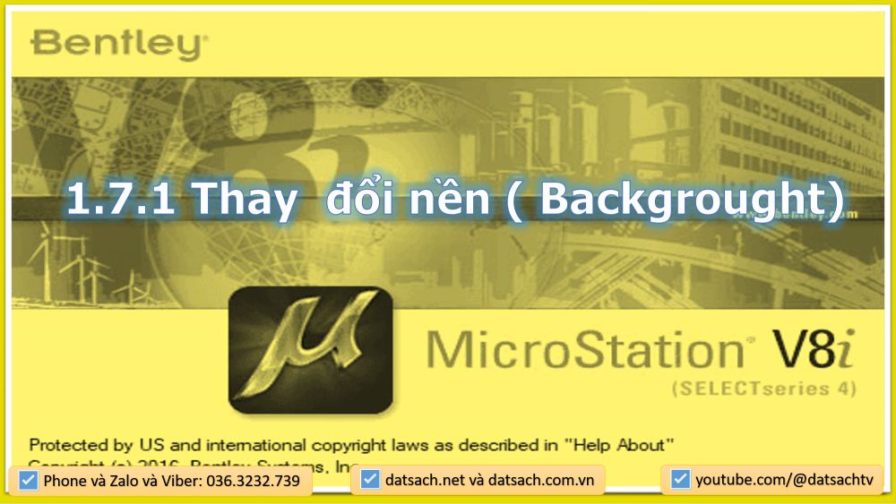 1.7.1 Thay đổi nền ( Backgrought)
