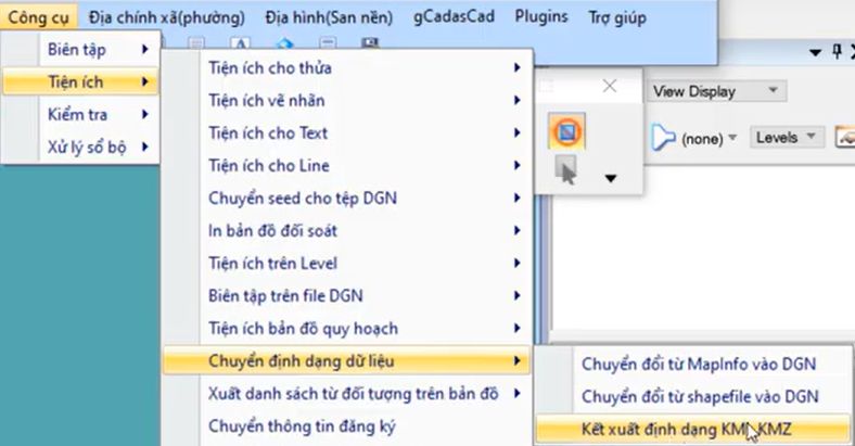 77_1. CÔNG CỤ_CHUYỂN ĐỊNH DẠNG DỮ LIỆU_Xuất Kết Quả KMZ, KML