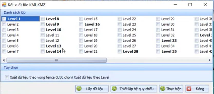 77_1. CÔNG CỤ_CHUYỂN ĐỊNH DẠNG DỮ LIỆU_Xuất Kết Quả KMZ, KML