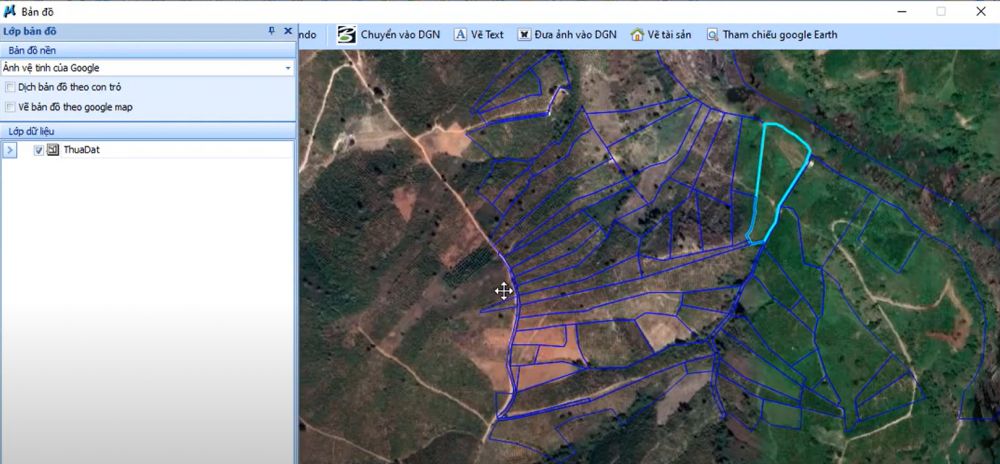 CÔNG CỤ_Xem thửa đất trên Google Map trong ứng dụng gCadas 3 CÔNG CỤ_Xem thửa đất trên Google Map trong ứng dụng gCadas