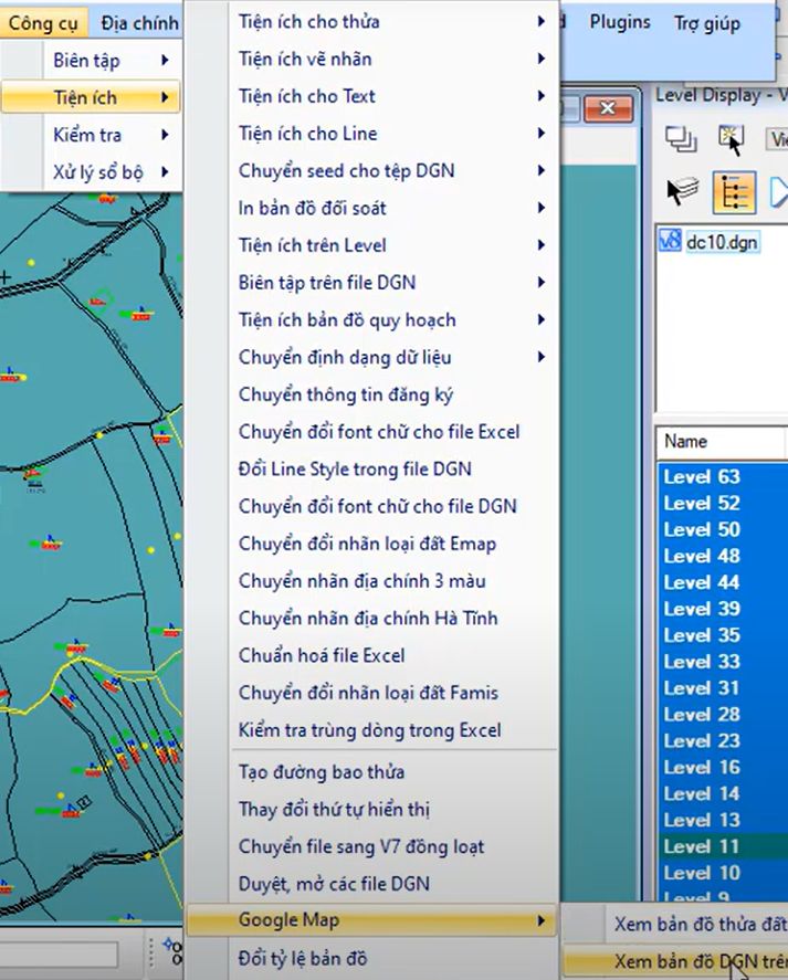 CÔNG CỤ_Xem thửa đất trên Google Earth trong ứng dụng gCadas 2 CÔNG CỤ_Xem thửa đất trên Google Earth trong ứng dụng gCadas